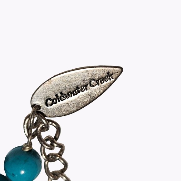 Coldwater Creek Southwest Turquoise Beaded Lariat Necklace  Fashion Jewelry - Picture 7 of 9